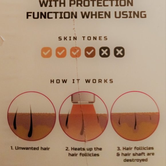 LEO VEO BRAND NEW HAIR REMOVAL KIT, PINK & WHITE, FREE SHIPPING - Picture 5 of 6